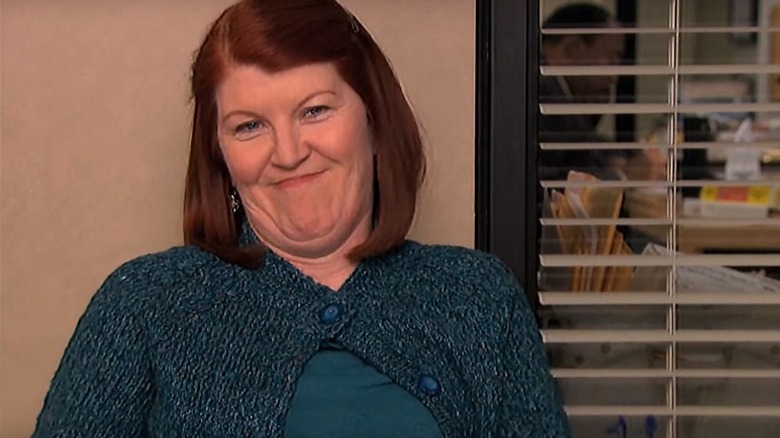 Meredith from The Office smiling