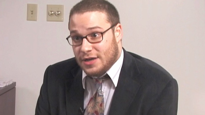 Seth Rogen auditioning for Dwight