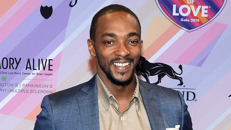 Anthony Mackie at an event