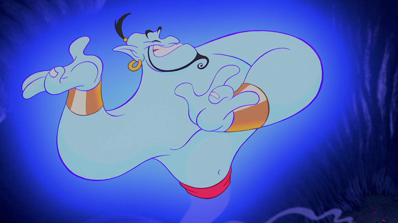 Genie singing Friend Like Me