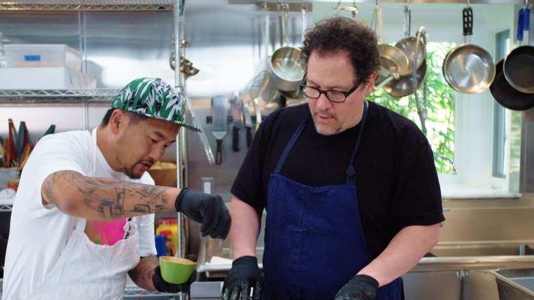 Roy Choi and Jon Favreau season food