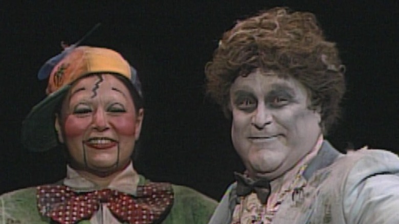 Roseanne Barr John Goodman in costumes