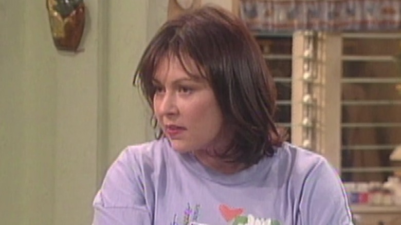 Roseanne Barr angry