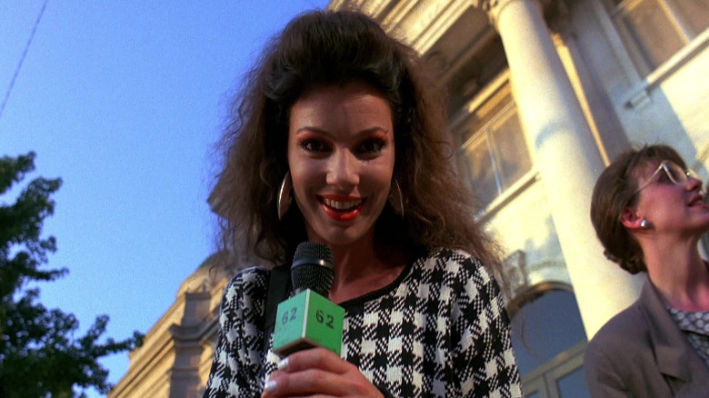 Fran Drescher reporting