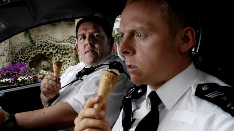 Simon Pegg and Nick Frost in Hot Fuzz