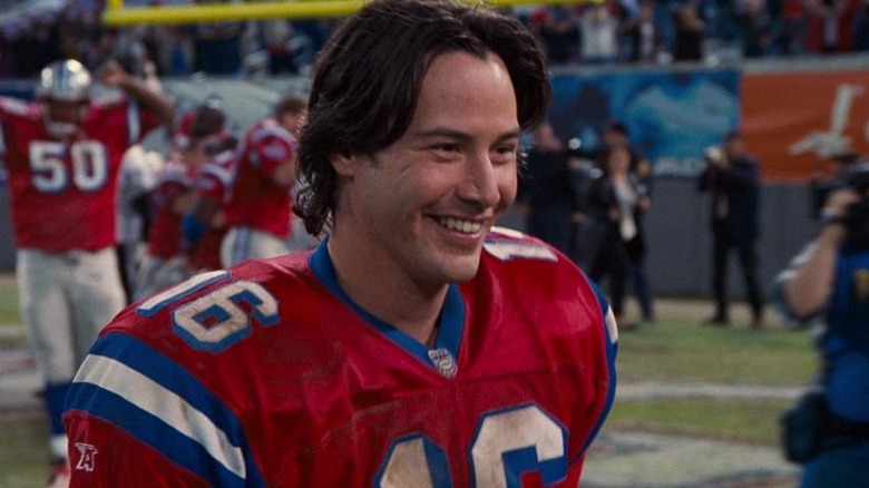 Keanu Reeves Shane Falco smiling