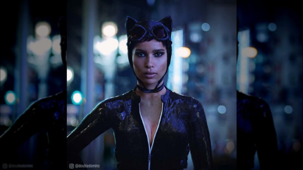 ​Zoë ​Kravitz as Catwoman fan art