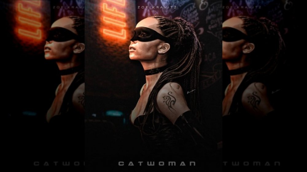 ​Zoë ​Kravitz as Catwoman fan art