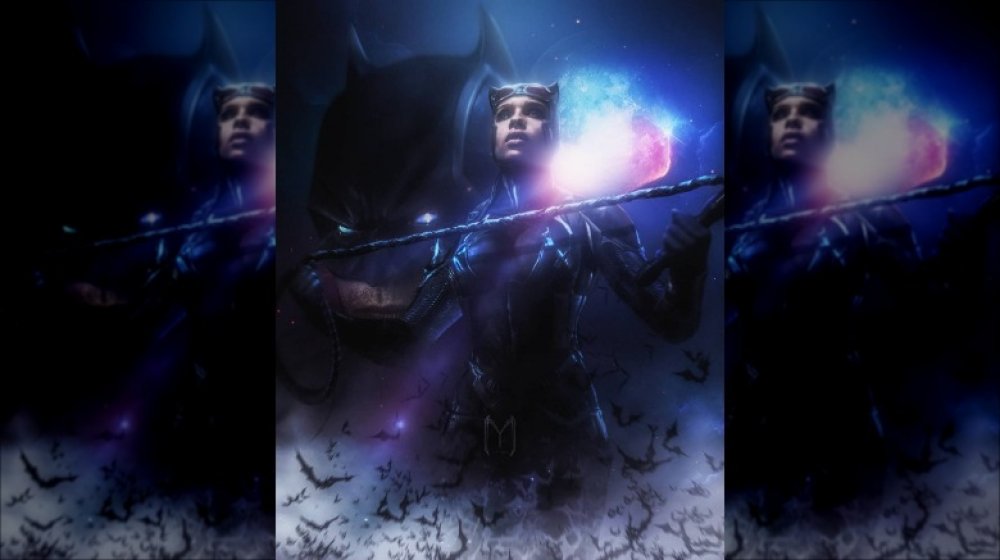 ​Zoë ​Kravitz as Catwoman fan art