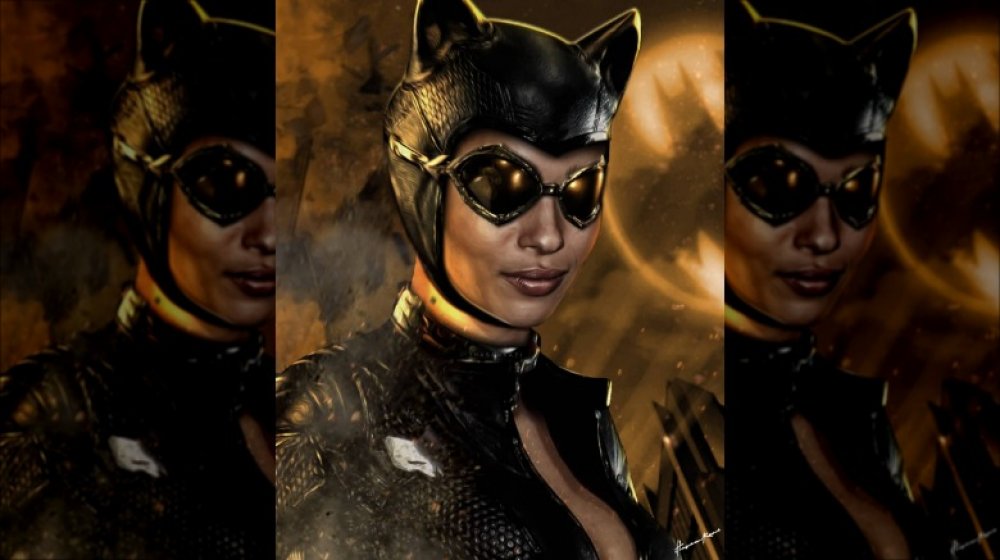 ​Zoë ​Kravitz as Catwoman fan art