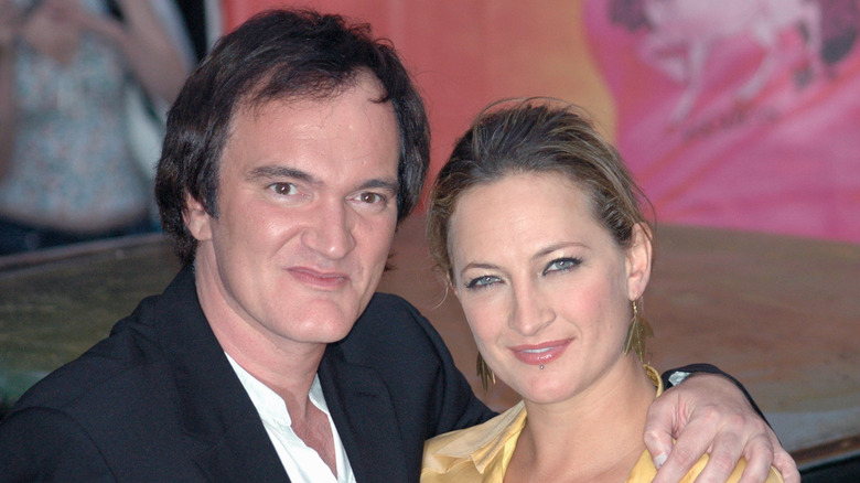 Zoë Bell and Quentin Tarantino