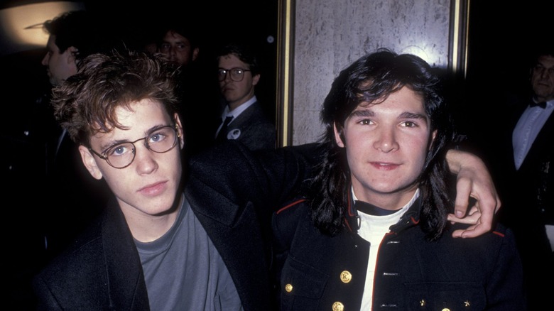 Corey Haim and Corey Feldman