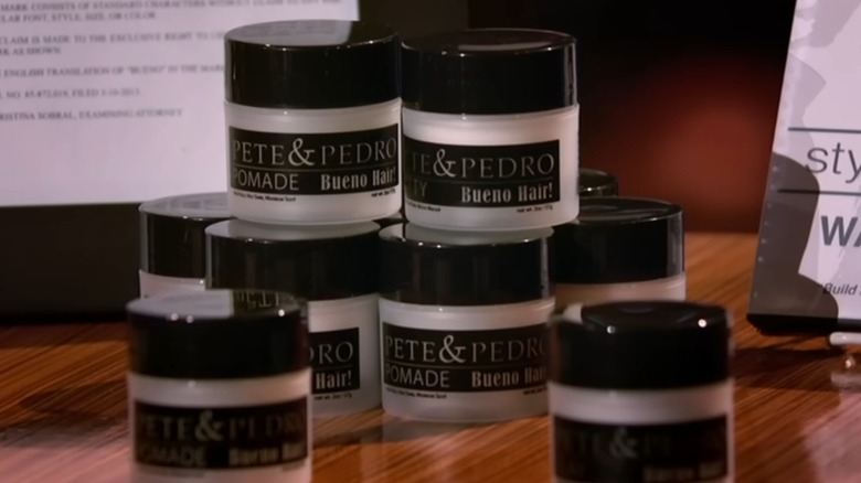 Pete and Pedro products displayed on Shark Tank