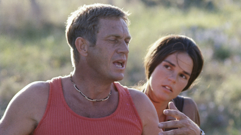 Ali MacGraw with Steve McQueen