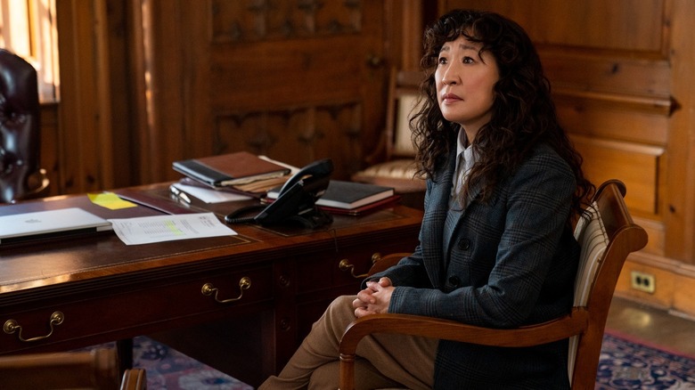 Sandra Oh fights for power in The Chair