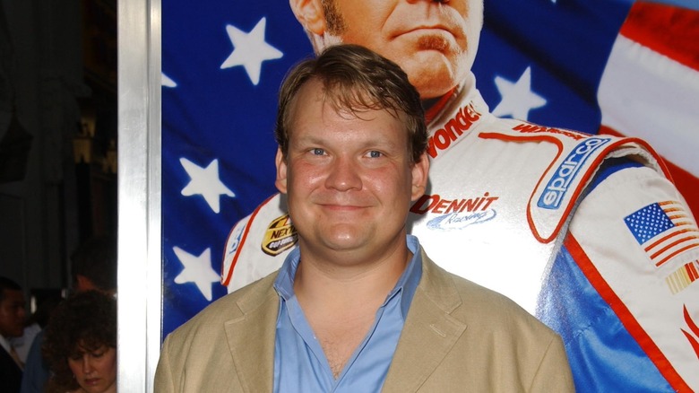 Andy Richter and Talladega Nights poster