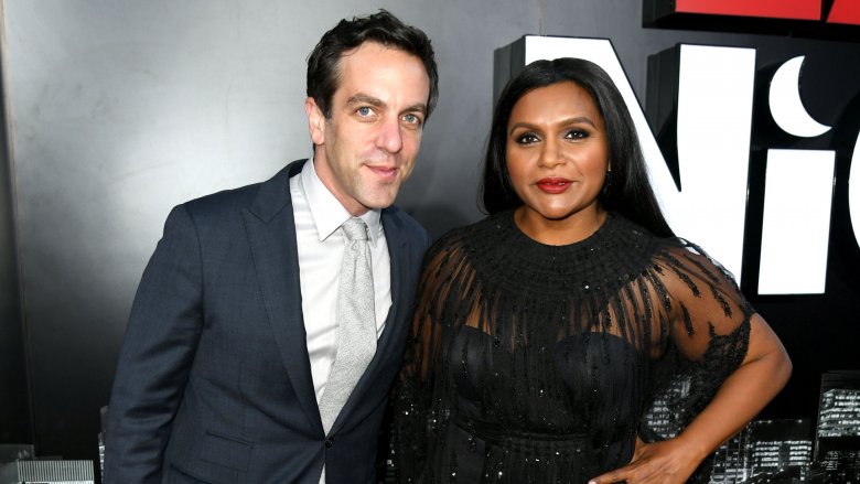 BJ Novak and Mindy Kaling