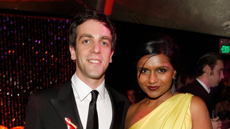 BJ Novak and Mindy Kaling