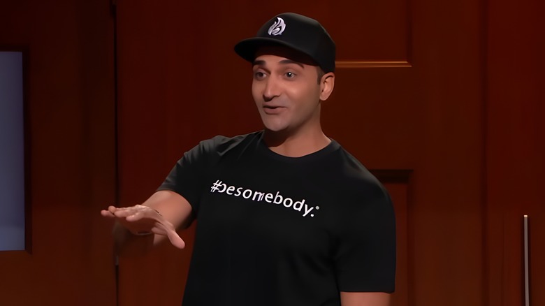 Kash Shaikh in #besomebody shirt