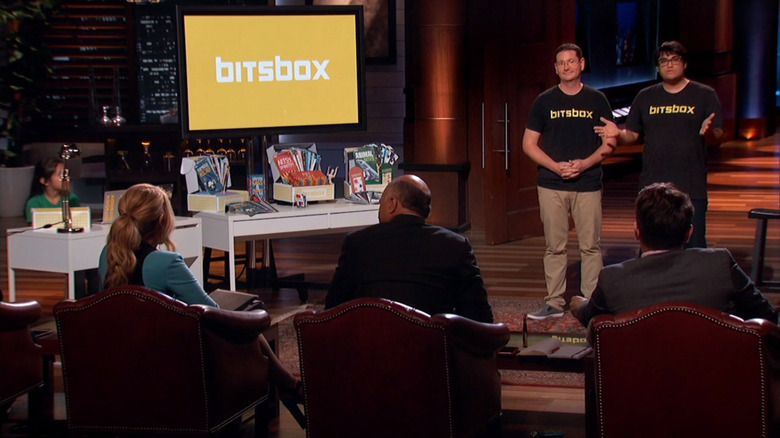 Bitsbox negotiating on Shark Tank