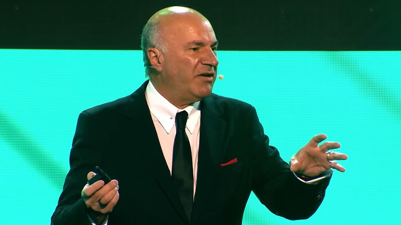 Kevin O'Leary speaking on stage