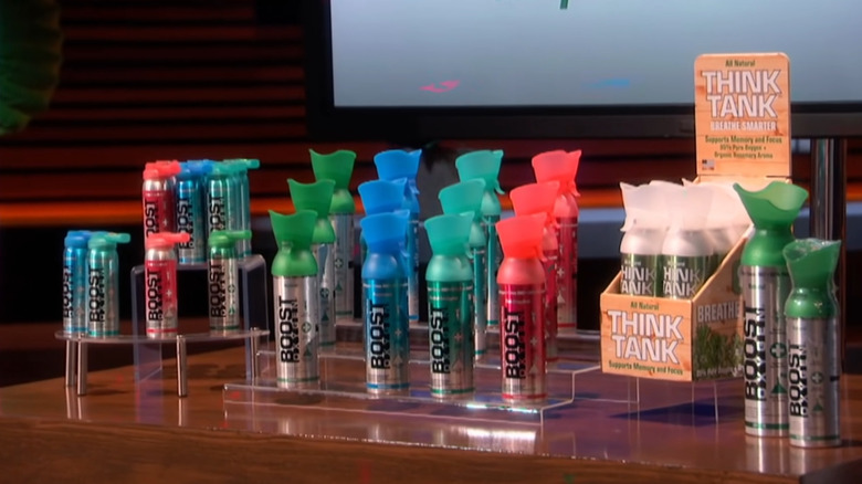 Boost Oxygen display on Shark Tank 