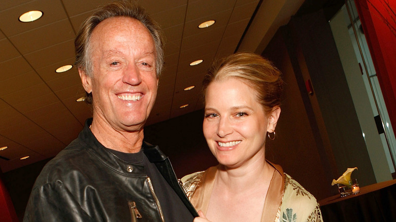 Peter Fonda and Bridget Fonda