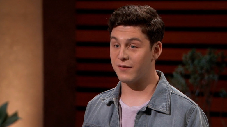 Max talking on Shark Tank