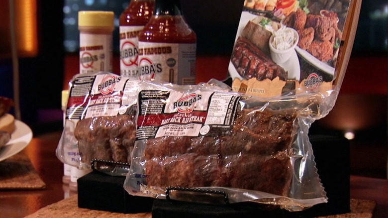 Bubba's ribs in closeup