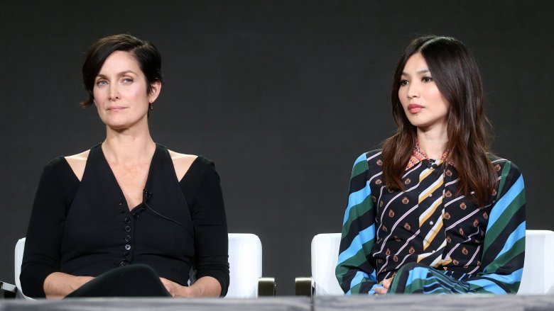 Carrie-Anne Moss and Gemma Chan