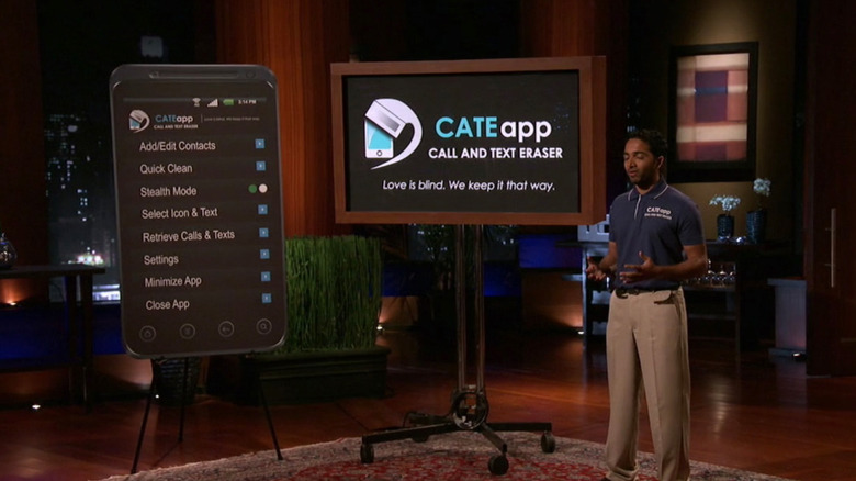 Neal Desai pitching CATEapp