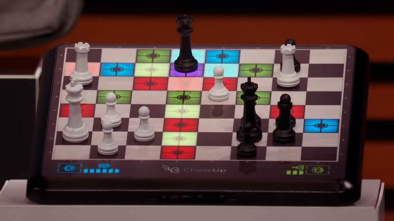 ChessUp board lighting up