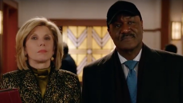 Diane Lockhart and Adrian Boseman