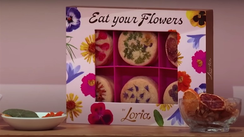 Eat Your Flowers cookie box