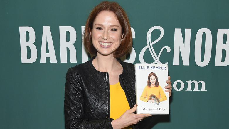 Ellie Kemper promoting her book