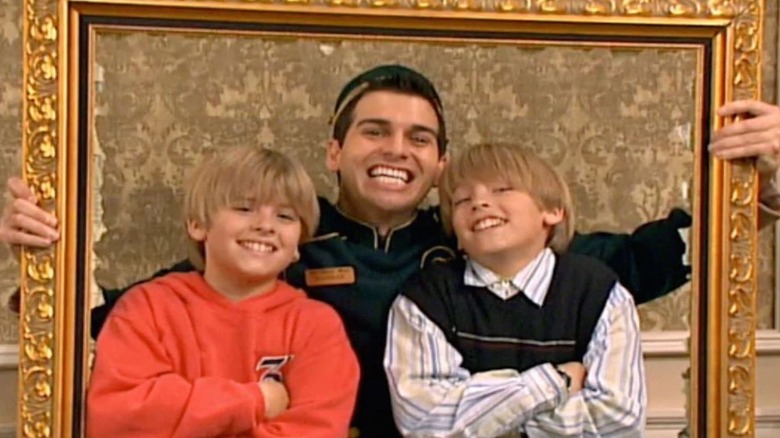 Esteban with Zack and Cody