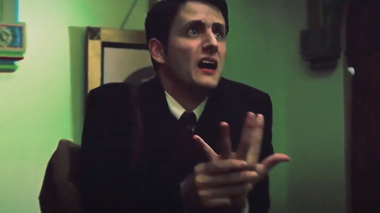 Zach Woods scared