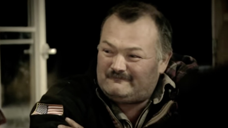 Gene Cheeseman smiling on Gold Rush