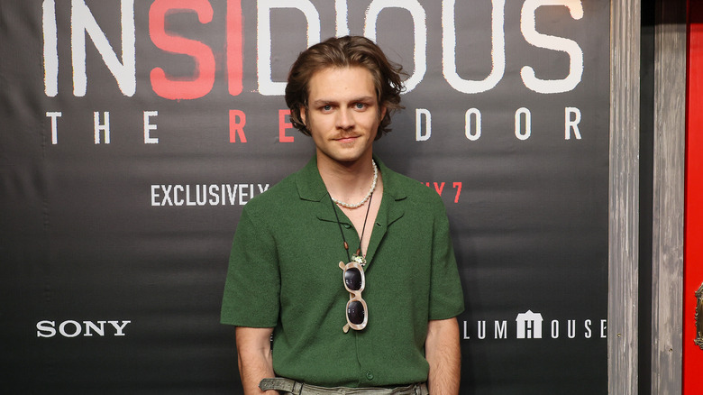 Ty Simpkins attends Insidious premiere