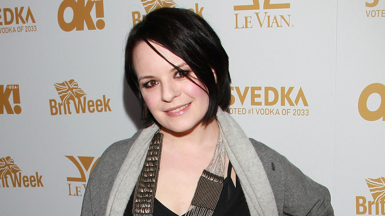 Jenna von Oy with black hair