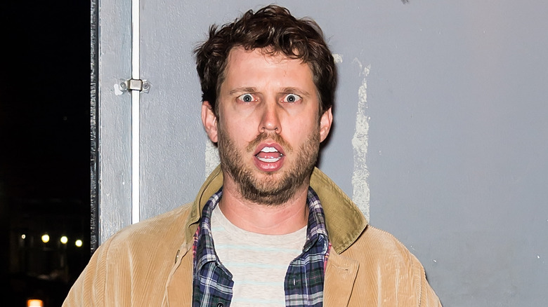 Jon Heder crosses his eyes