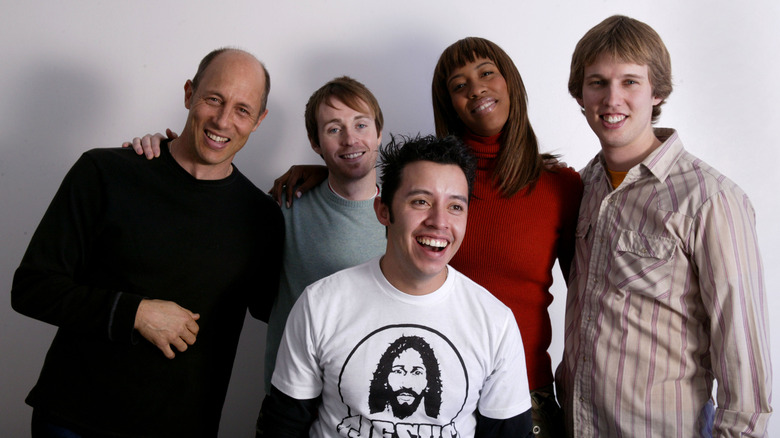 The cast of "Napoleon Dynamite" at the Sundance Film Festival