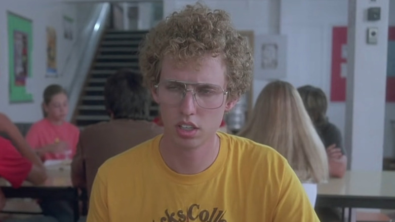 Napoleon Dynamite in cafeteria