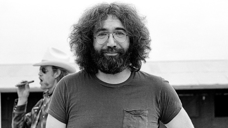 Jerry Garcia smiling