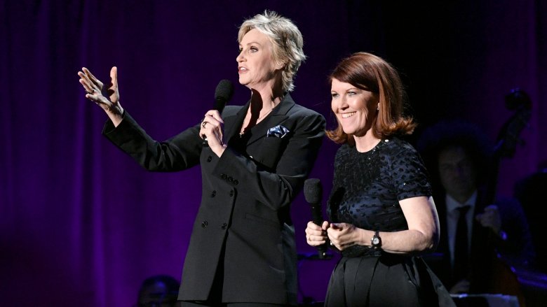 Jane Lynch and Kate Flannery