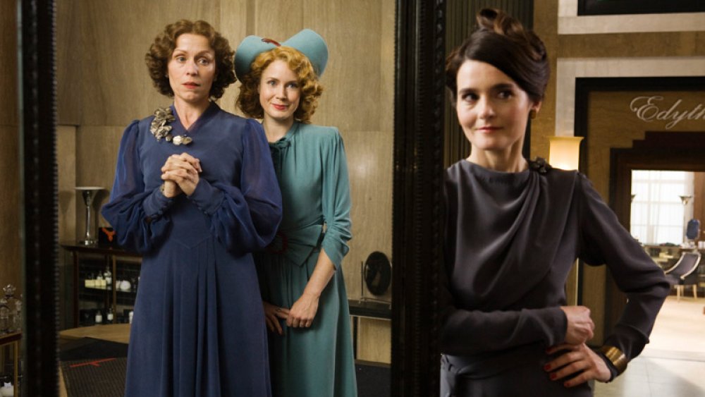 Frances McDormand, Amy Adams, and Shirley Henderson in Miss Pettigrew Lives for a Day