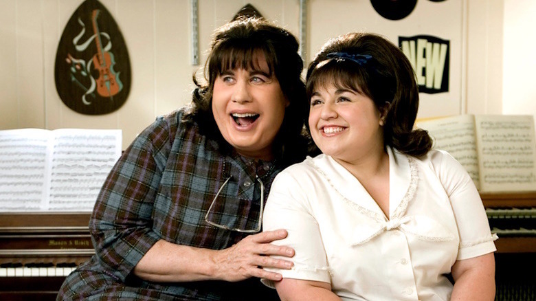 John Travolta and Nikki Blonsky in Hairspray