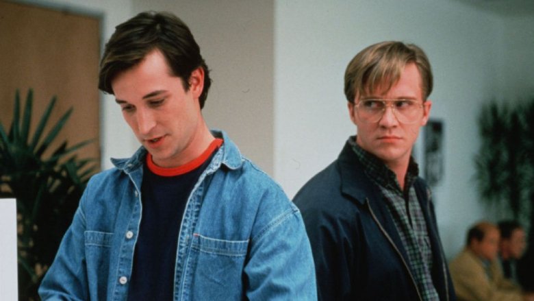 Noah Wyle and Anthony Michael Hall in Pirates of Silicon Valley