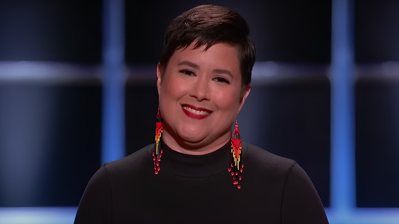 Sandra Velasquez smiling in colorful earings