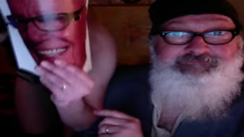 Screenshot from Randy Quaid video rant